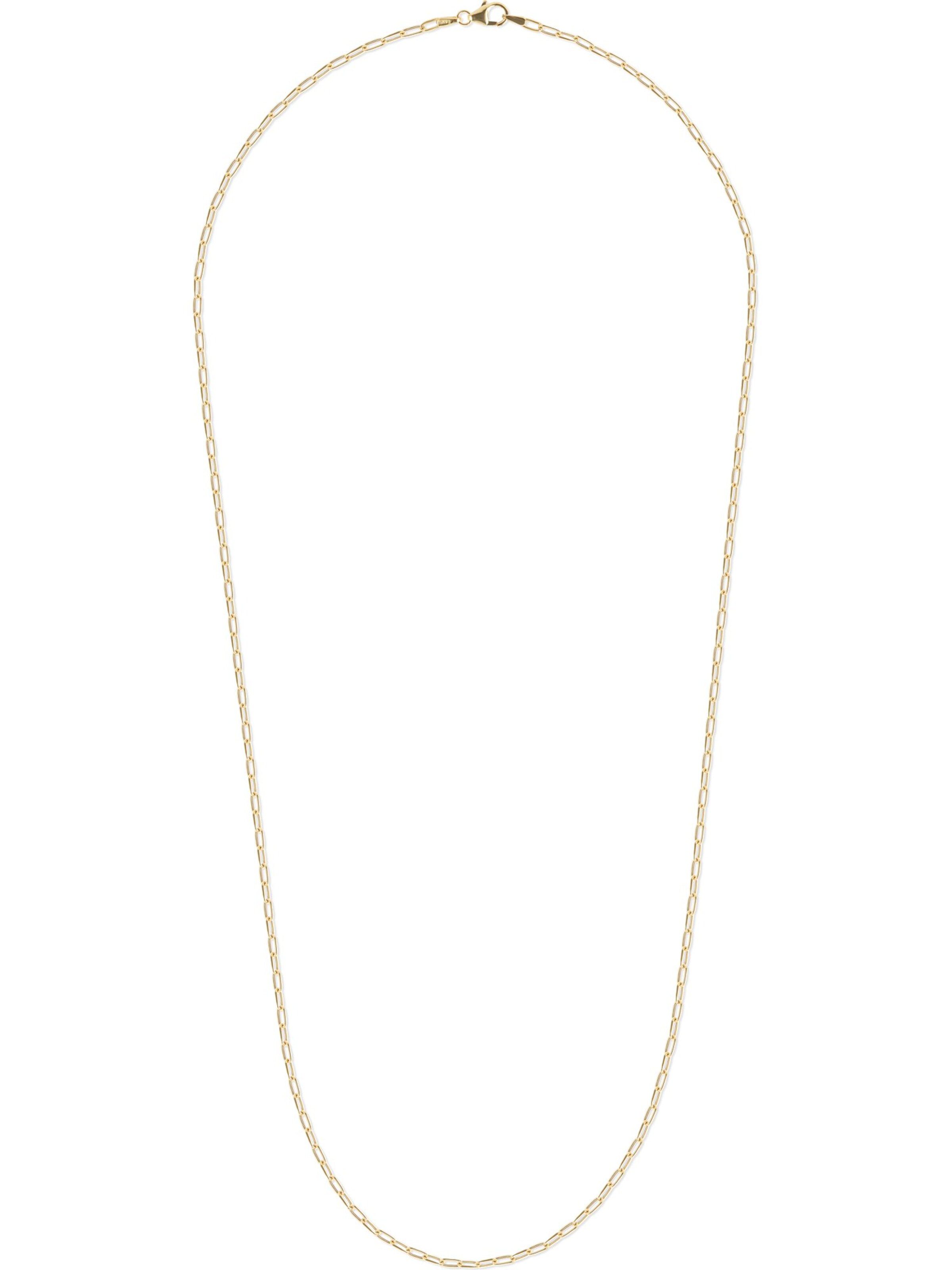 FAVS Necklace in Gold: front