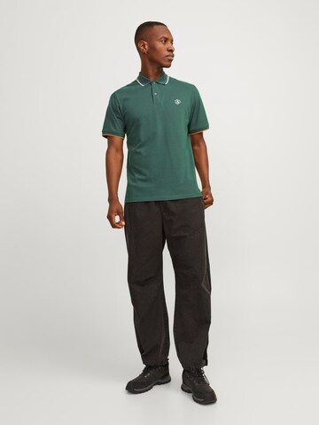 JACK & JONES Poloshirt 'Hass' in Grün