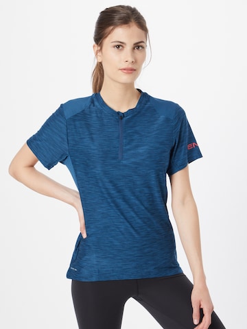 mėlyna ENDURANCE Sportiniai marškinėliai 'Marimba': priekis