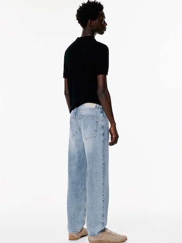 Pull&Bear Loosefit Farmer - kék