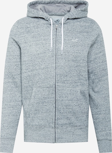 HOLLISTER Tepláková bunda - sivá melírovaná, Produkt