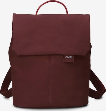 ZWEI Backpack 'MADEMOISELLE.M MR8' in Red: front