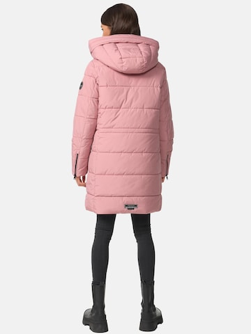 MARIKOO Winter coat 'Karumikoo XVI' in Pink