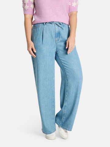 LIEBLINGSSTÜCK Wide leg Jeans in Blue: front
