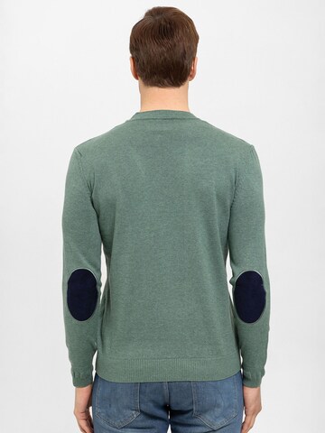 Daniel Hills Pullover i grøn