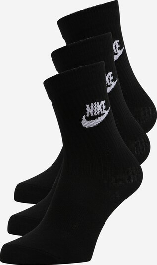 Nike Sportswear Sokken in de kleur Zwart / Wit, Productweergave