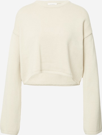 Monki Sweater in White: front