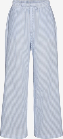 VERO MODA Wide leg Broek in Blauw: voorkant