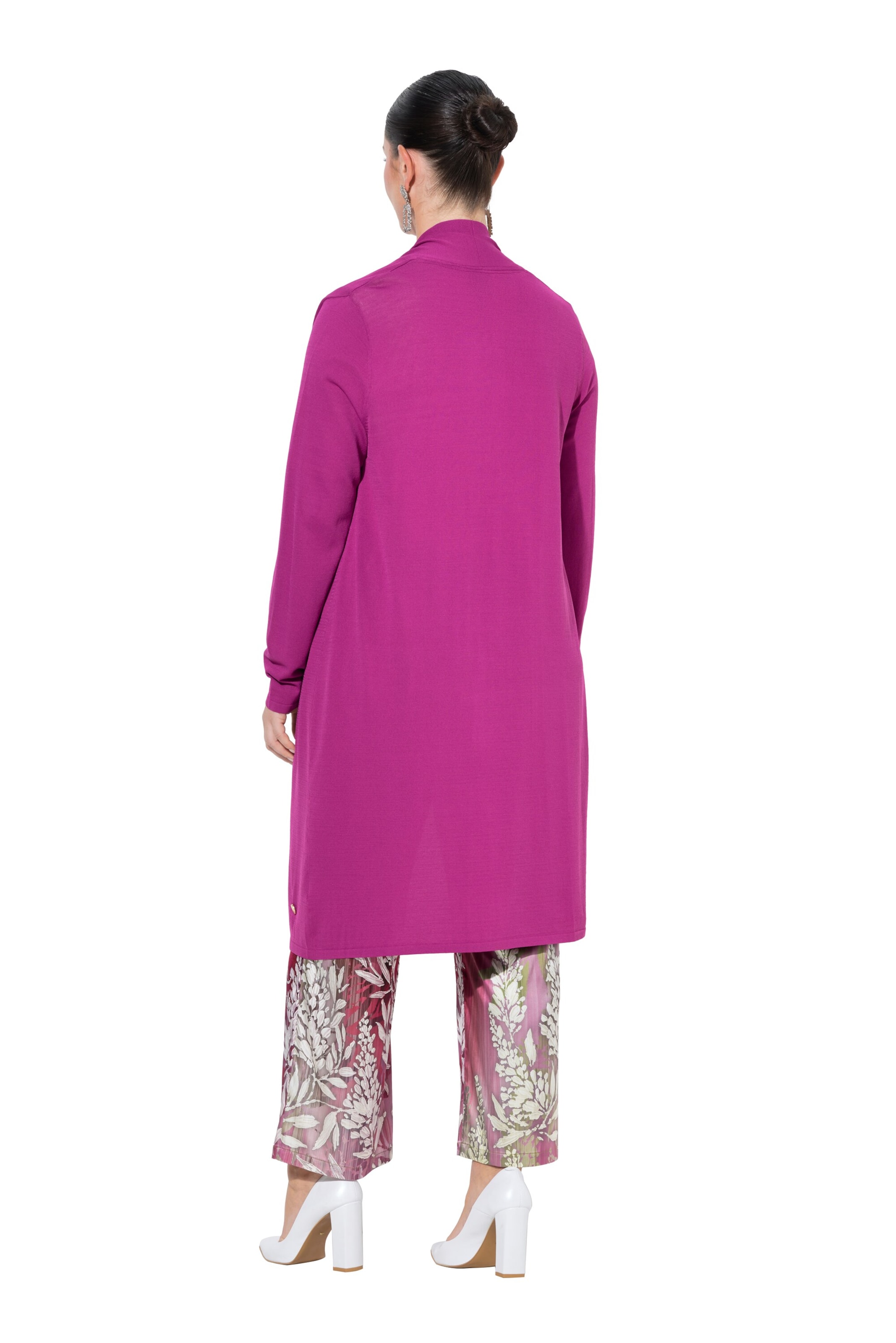 Ulla Popken Strickjacke in Lila
