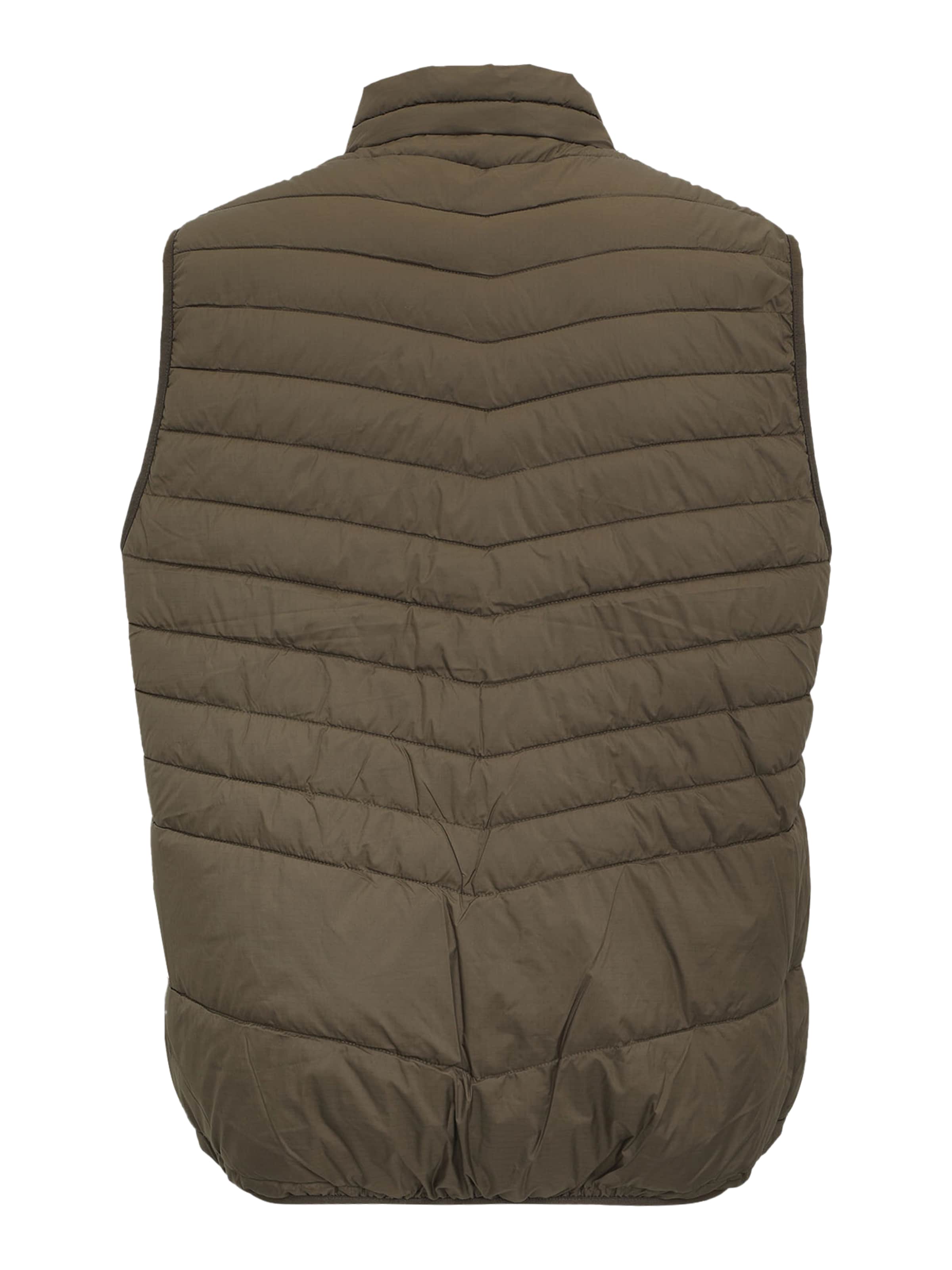 Jack & Jones Plus Γιλέκο 'JJESTATE' σε καφέ