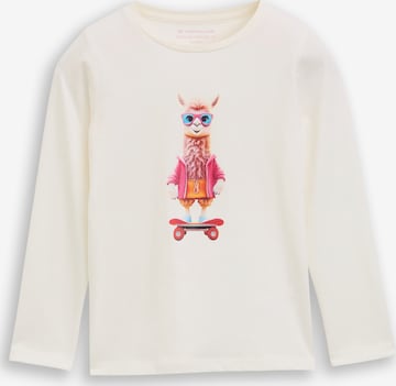 TOM TAILOR Paita värissä valkoinen: etupuoli