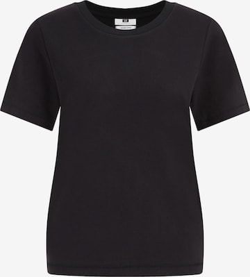 T-shirt WE Fashion en noir : devant