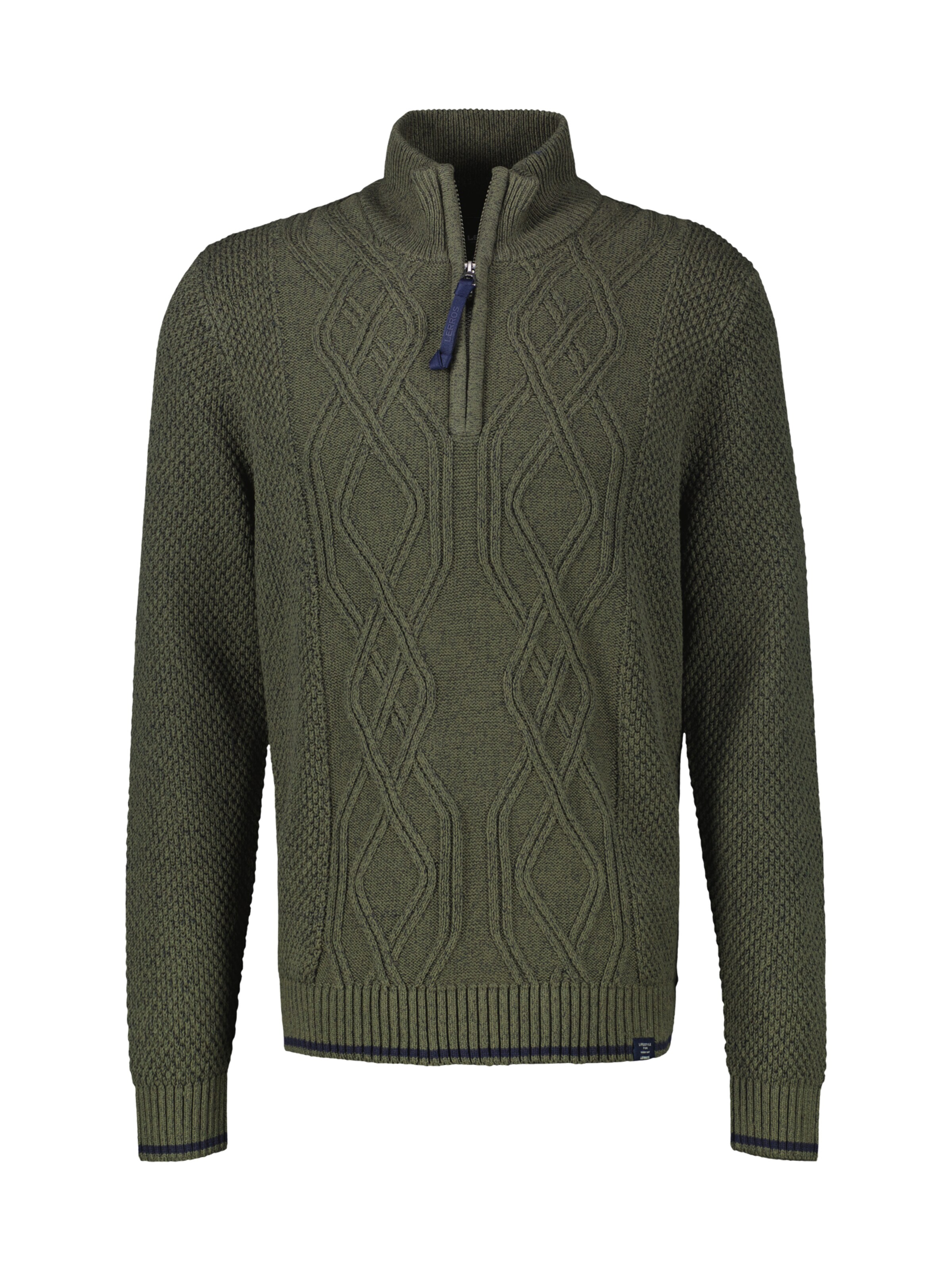 LERROS Sweater in Green: front