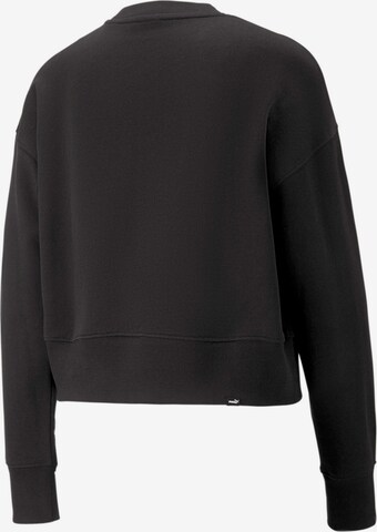 PUMA Sport sweatshirt i svart