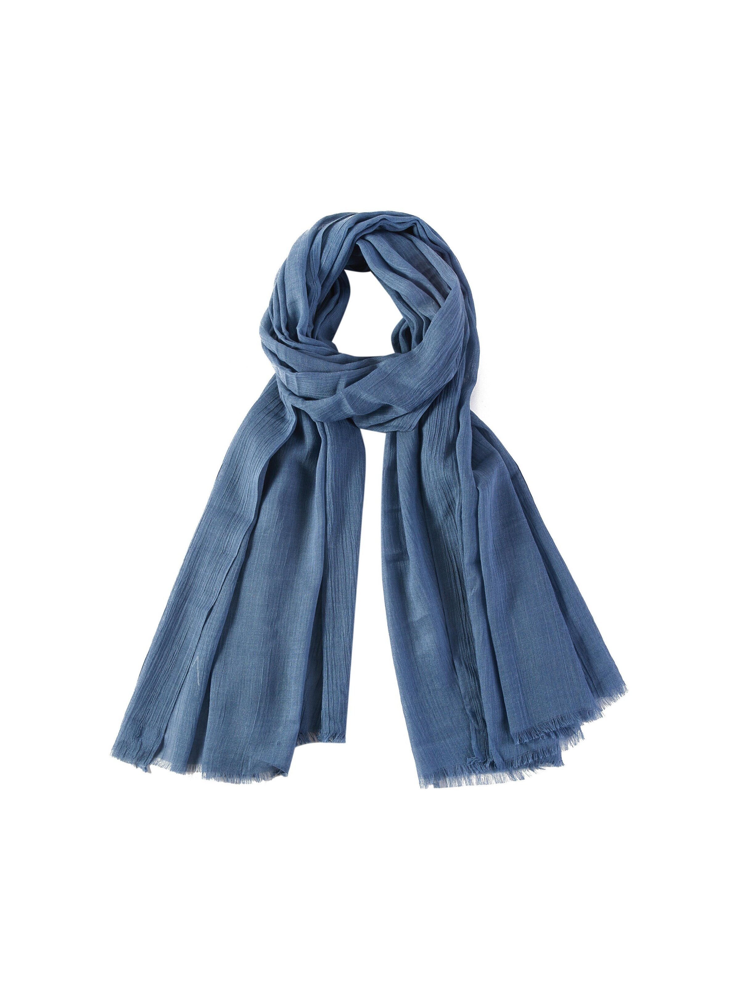 alberto cabale Scarf 'Everydays' in Blue: front