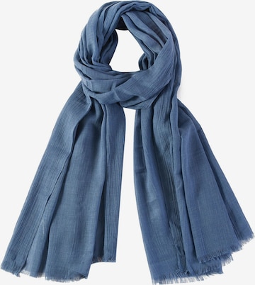 alberto cabale Scarf 'Everydays' in Blue: front
