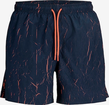 JACK & JONES Kratke kopalne hlače 'JPSTKAUAI' | modra barva: sprednja stran