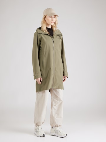 Manteau fonctionnel 'BEA' Didriksons en vert : devant