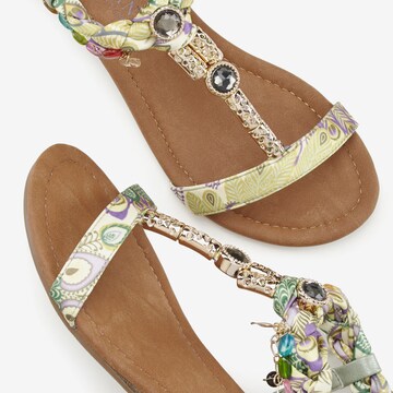 LASCANA Strap Sandals in Green