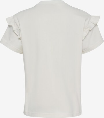 T-Shirt 'Ellie' Hummel en blanc