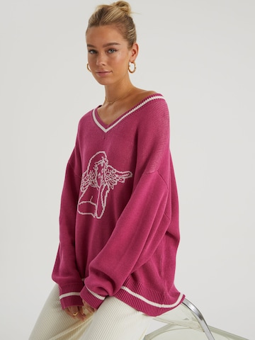 millane Pullover 'Mia' in Pink: predná strana