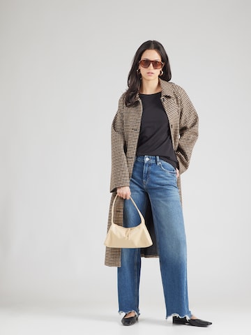 MM by Max Mara - Camisa 'OBLIQUA' em preto