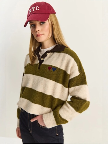 Bianco Lucci Pullover in Weiß