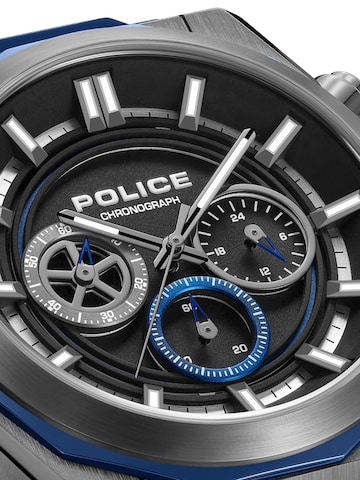POLICE Analog watch 'Chronograph Steward' in Blue