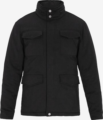 DreiMaster Klassik Välikausitakki 'Klassik' värissä musta: etupuoli