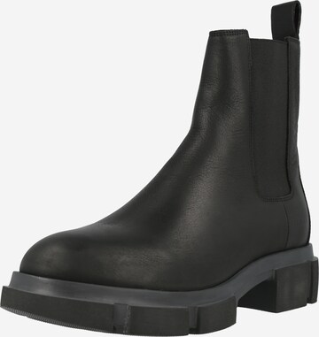 Copenhagen Chelsea Boots in Schwarz: predná strana