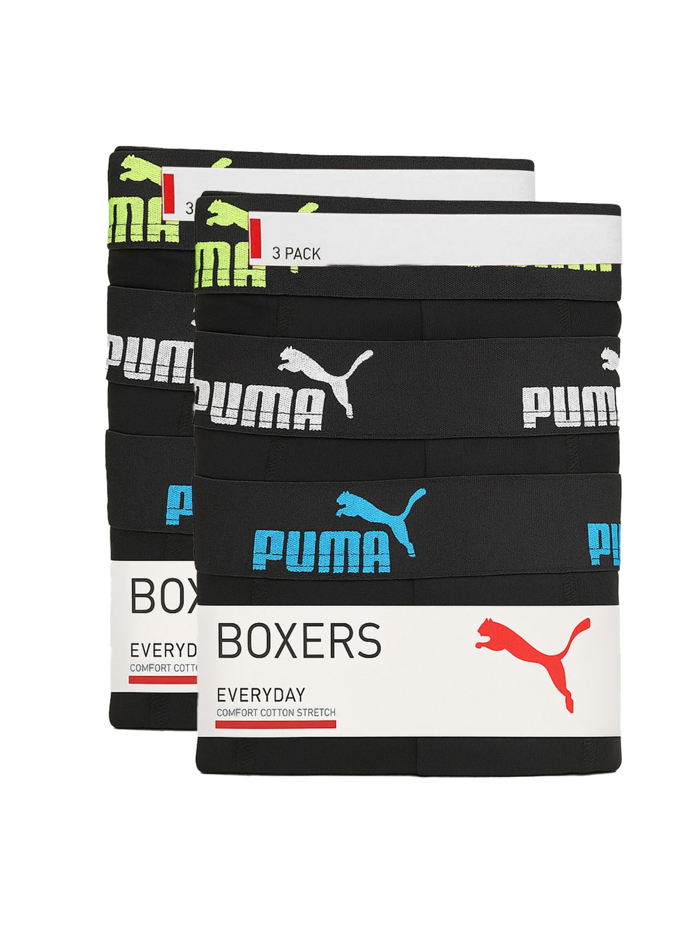 PUMA Boxershorts in Zwart