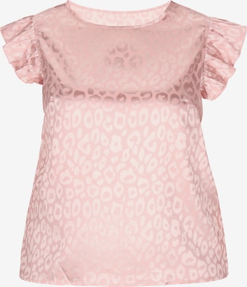 Ancie - Blusa en rosa: frente