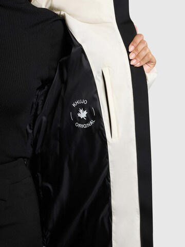 Manteau d’hiver 'Dote2' khujo en blanc