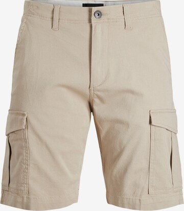 JACK & JONES Cargobroek 'Joe' in Beige: voorkant