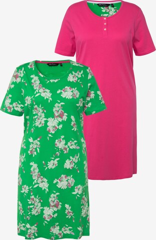 Ulla Popken Nightgown in Green: front