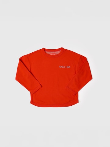 Maru + Bo Shirt 'HEAVY-WEIGHT RAINBOW T-SHIRT'‌‌‌‌ in Rot: Vorderseite