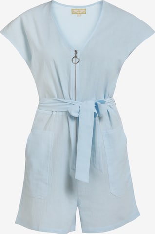 MYMO Jumpsuit in Blauw: voorkant