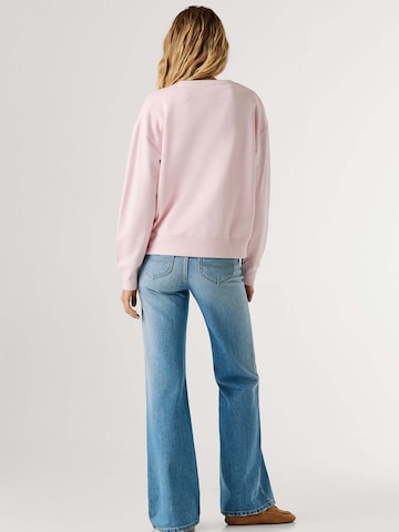 Pepe Jeans Sweatshirt 'Maty' in Roze