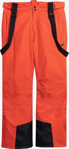 4F Sportbroek in Rood: voorkant