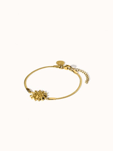 PURELEI - Pulsera 'Iconic Sun' en oro: frente