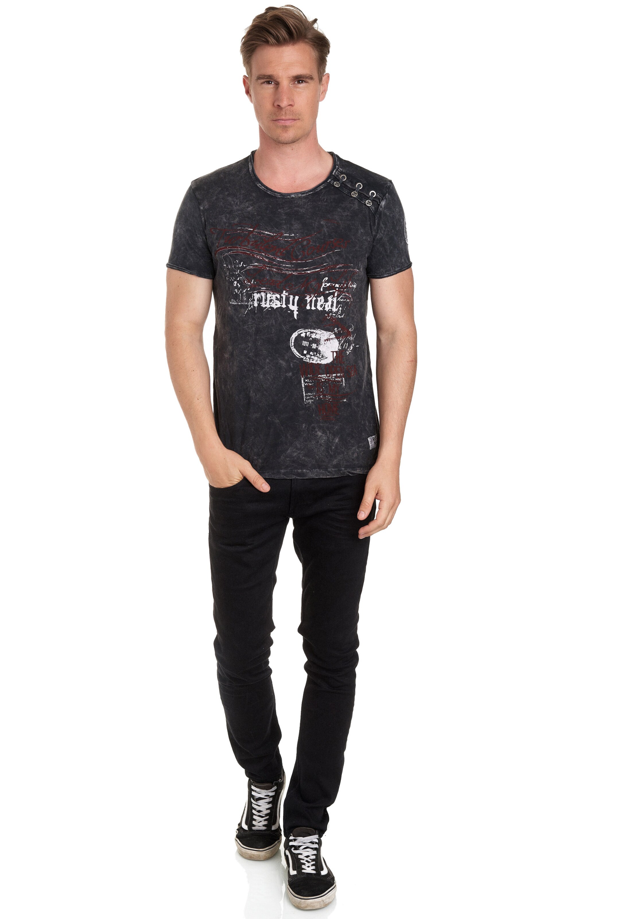 Rusty Neal T-Shirt in Grau