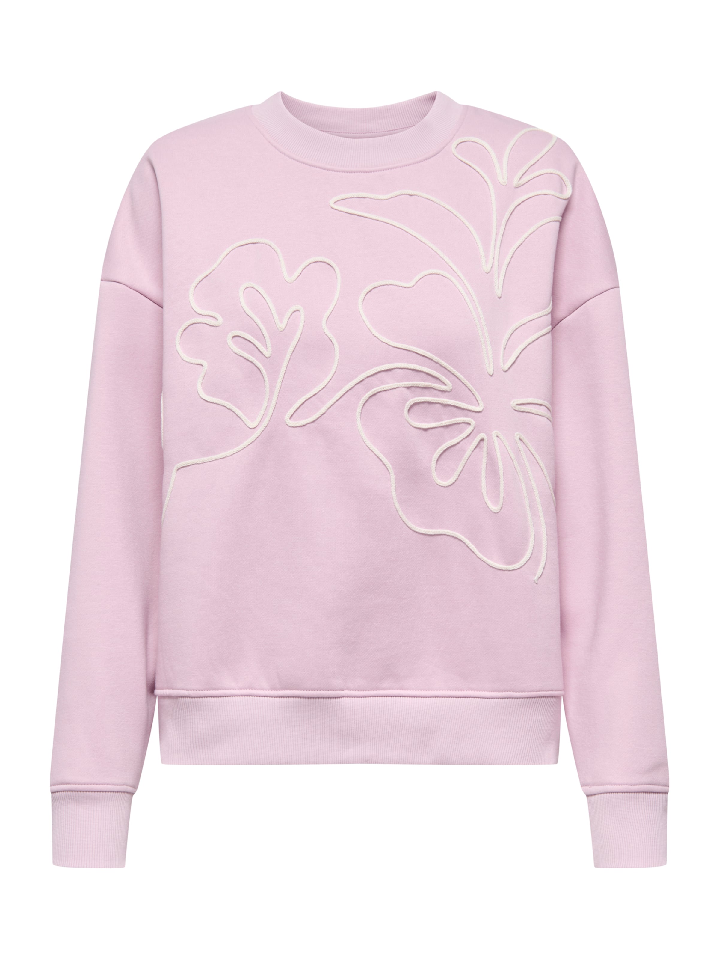 JDY Sudadera 'JDYCANOA' en lila / blanco, Vista del producto