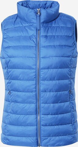 s.Oliver Bodywarmer in Blauw: voorkant