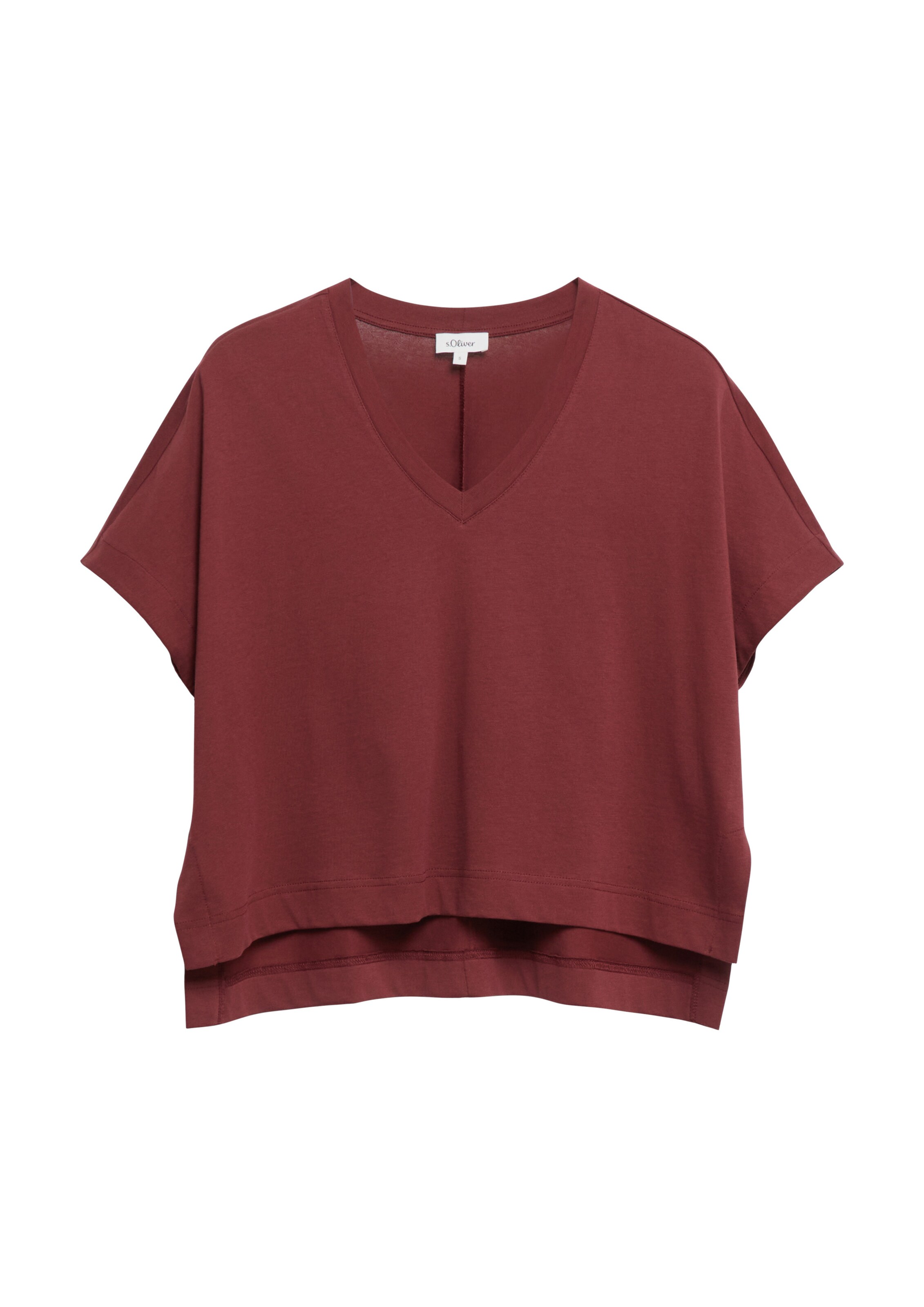 T-shirt s.Oliver en rouge : devant