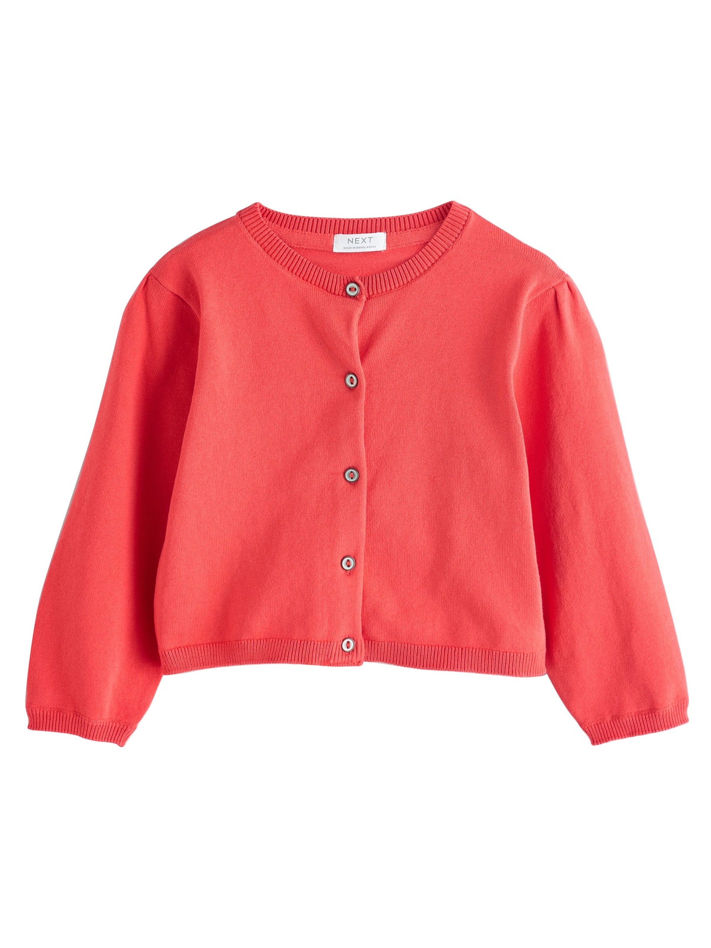 Next Вязаная кофта в Красный: спереди