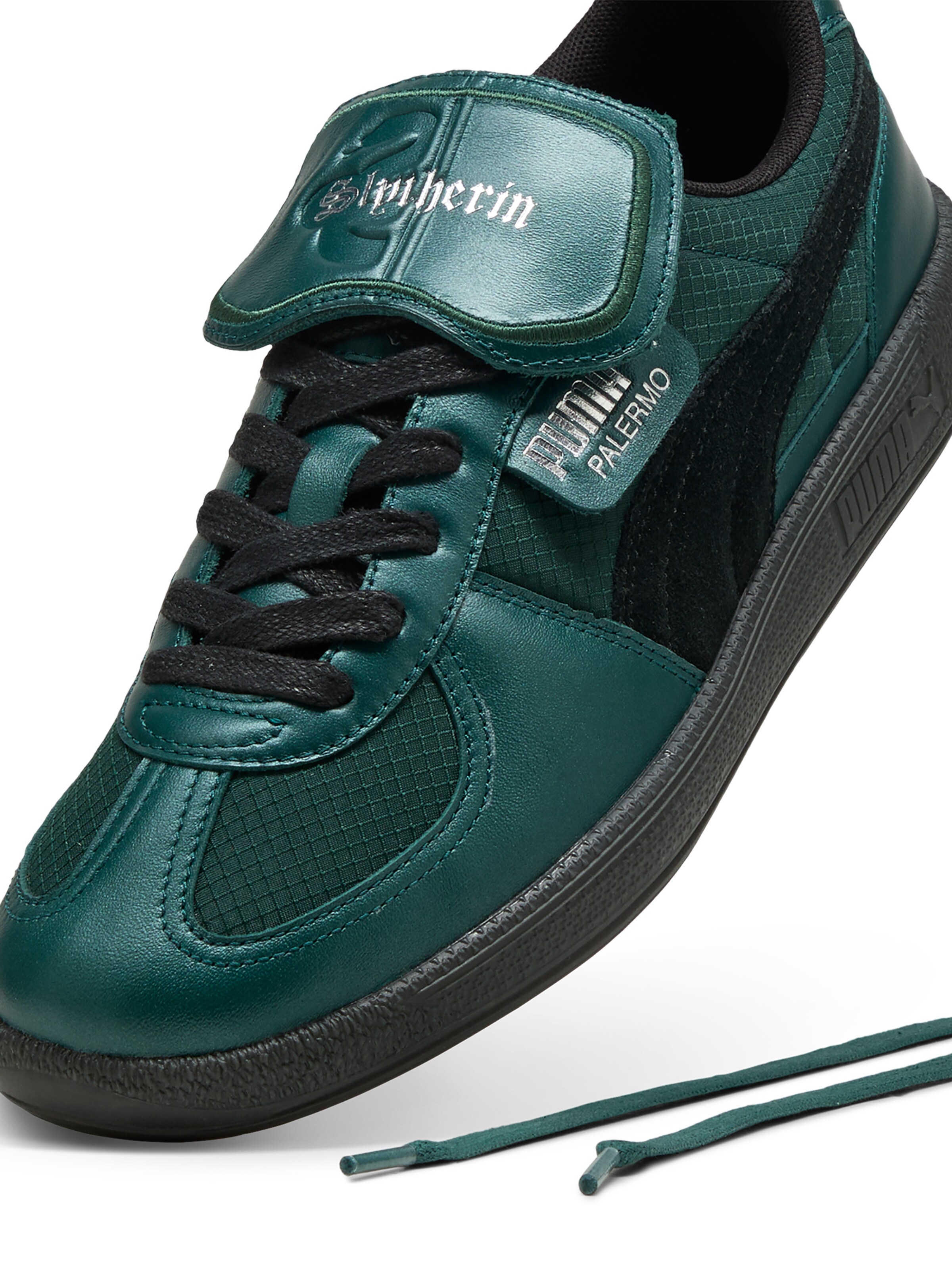 PUMA Σνίκερ χαμηλό 'Palermo 2 HARRY POTTER' σε πράσινο
