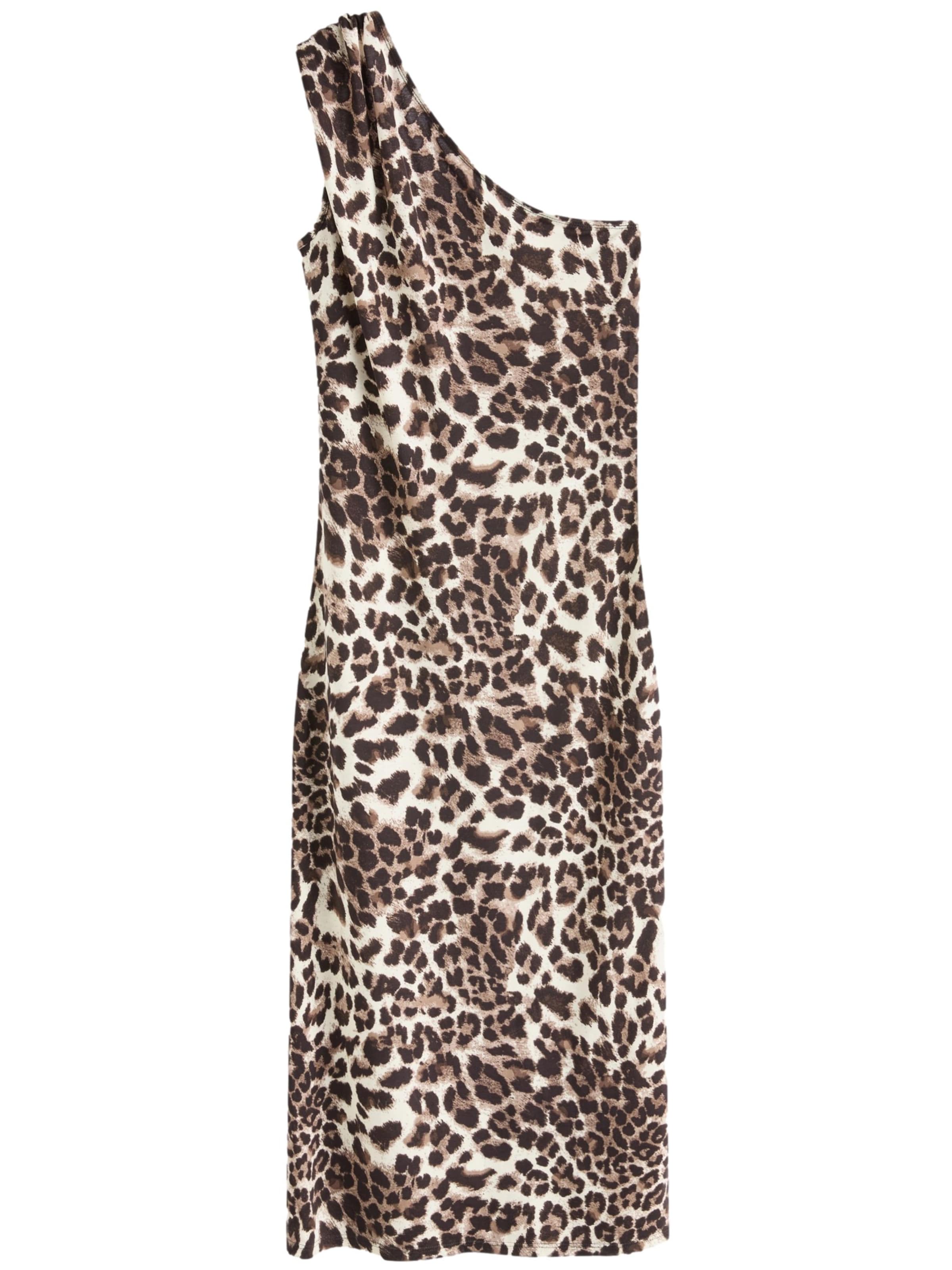 Next Jurk in Beige: voorkant