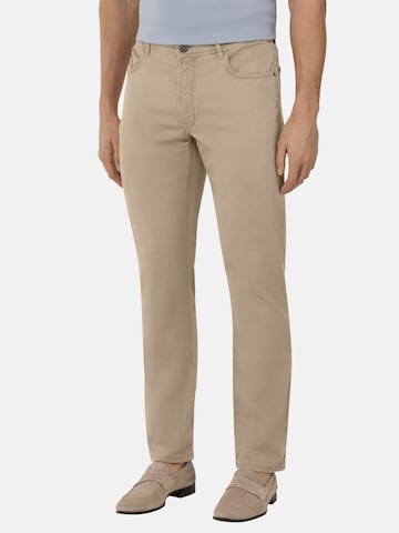 Boggi Milano Regular Jeans in Grey: front
