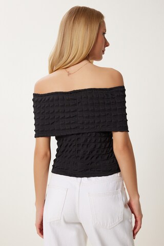 Happiness İstanbul Blouse in Zwart