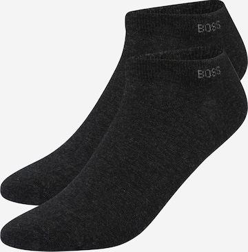 Chaussettes BOSS en gris : devant